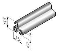 ALUTECH ES/77: Профиль концевой ES/77 (цв. 108) фотография
