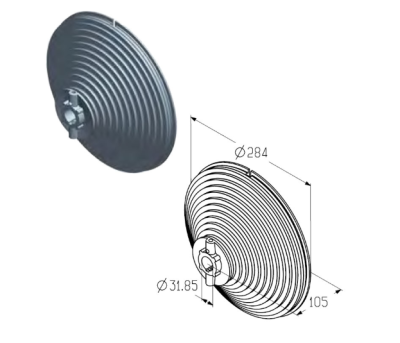 ALUTECH:  403030200 - Барабан  CD018V-5/4 фотография